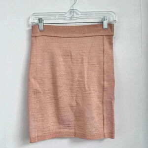 ALAIA Pink Bandage Skirt Size S $1260 Like New